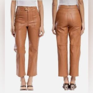 Blank NYC Tan Straight Leg Pants